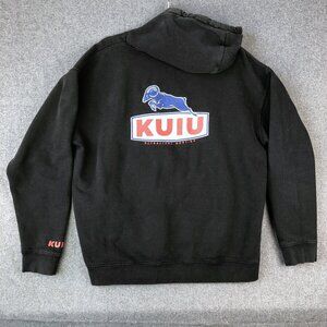 KUIU Ultralight Hunting Graphic Black Hoodie Men's XXL